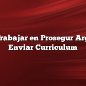 Como Trabajar en Prosegur Argentina Enviar Curriculum