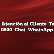 IPLAN Atención al Cliente    Teléfono 0800    Chat    WhatsApp