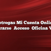 Metrogas Mi Cuenta Online: Registrarse    Acceso    Oficina Virtual